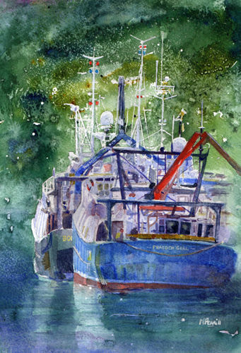Trawlers at Eyemouth